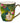 Christian Art Gifts Mug Blue/White Peacock Blessed Jer. 17:7