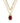 KENDRA SCOTT DAPHNE BOW MULTI STRAND NECKLACE GOLD DARK BURGUNDY ILLUSION