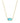 KENDRA SCOTT Elisa Short Pendant Necklace in Gold Turquoise Magnesite