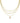 KENDRA SCOTT Mini Elisa Triple Strand Necklace in Gold Azalea Illusion