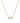 KENDRA SCOTT JAMIE SHORT PENDANT NECKLACE GOLD WHITE CZ