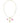 KENDRA SCOTT Bianca Butterfly Charm Necklace in Gold Pink Mix