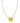 KENDRA SCOTT Softball Short Pendant Necklace in Gold Chartreuse Magnesite