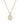 KENDRA SCOTT DAPHNE CRYSTAL FRAME SHORT PENDANT NECKLACE GOLD IRIDESCENT DRUSY