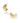 KENDRA SCOTT Krista Metal Hoop Earrings in Gold