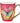 Christian Art Gifts Mug Pink/White Butterfly Be Still Ps. 46:10