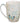 Christian Art Gifts Mug Teal Butterfly Grace Eph. 2:8