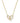 KENDRA SCOTT Heart Letter R Short Pendant Necklace in Gold Ivory Mother of Pearl
