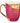 Christian Art Gifts Mug Pink/White Butterfly Be Still Ps. 46:10