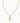 KENDRA SCOTT CROSS PENDANT NECKLACE GOLD METAL