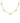 KENDRA SCOTT BOW STRAND NECKLACE GOLD