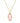 KENDRA SCOTT Elle Lattice Frame Large Long Pendant Necklace in Gold Blush Ivory Mother of Pearl