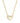 KENDRA SCOTT Emery Heart Gold Short Pendant Necklace