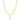 KENDRA SCOTT Abbie Gold Pave Frame Multi Strand Necklace in Ivory Mother-of-Pearl