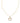 KENDRA SCOTT ASHTONHRT PNDT GLD 160 Ashton Gold Heart Short Pendant Necklace in White Pearl