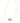 KENDRA SCOTT Blair Gold Bow Small Short Pendant Necklace in Bright Red Drusy