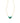 KENDRA SCOTT BLAIR BTFLY SM GLD 358 Blair Gold Butterfly Small Short Pendant Necklace in Green Mix