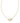 KENDRA SCOTT Cheer Gold Short Pendant Necklace in White Mother-of-Pearl