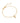 KENDRA SCOTT CRSTL LTR BRC GLD 710 Crystal Letter C Gold Delicate Chain Bracelet in White Crystal