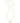 KENDRA SCOTT CRYSTAL LTR E GLD 710 Crystal Letter E Gold Short Pendant Necklace in White Crystal