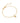 KENDRA SCOTT CRSTL LTR BRC GLD 710 Crystal Letter K Gold Delicate Chain Bracelet in White Crystal