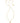 KENDRA SCOTT CRYSTAL LTR S GLD 710 Crystal Letter S Gold Short Pendant Necklace in White Crystal