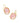 KENDRA SCOTT DAPHNE DROP GLD 850 Daphne Gold Drop Earrings in Light Pink Iridescent Abalone