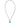 KENDRA SCOTT DAPHNE LINK NCK RHD 485 Daphne Convertible Silver Link and Chain Necklace in Variegated Turquoise Magnesite