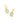 KENDRA SCOTT DAVIE INTG HUG GLD 758 Davie Intaglio Convertible Gold Huggie Earrings in Light Sky Blue Glass Hummingbird
