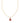 KENDRA SCOTT DIRA CRYS PNDT GLD 656 Dira Gold Crystal Short Pendant Necklace in Pink Mix