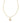 KENDRA SCOTT DIRA CRYS PNDT GLD 160 Dira Gold Crystal Short Pendant Necklace in White Crystal