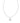 KENDRA SCOTT DIRA CRYS PNDT RHD 160  Dira Silver Crystal Short Pendant Necklace in White Crystal