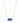 KENDRA SCOTT ELISA GLD 430 Elisa Gold Pendant Necklace in Cobalt Cat's Eye