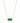 KENDRA SCOTT ELISA GLD 329 Elisa Gold Pendant Necklace in Emerald Cat's Eye