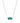 KENDRA SCOTT ELISA RHD 437 Elisa Silver Pendant Necklace in London Blue