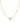 KENDRA SCOTT Framed Ari Heart Gold Short Pendant Necklace in Iridescent Abalone