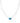 KENDRA SCOTT Framed Ari Heart Silver Short Pendant Necklace in Mood Stone