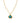 KENDRA SCOTT FRM KENDALL SHR GLD 360 Framed Kendall Gold Short Pendant Necklace in Teal Abalone