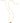 KENDRA SCOTT GRAYSON SHRT GLD 512 Grayson Gold Pendant Necklace in Dichroic Glass