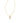 KENDRA SCOTT KINSLEY SHORT GLD 970 Kinsley Gold Short Pendant Necklace in Iridescent Drusy