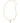 KENDRA SCOTT LEIGHTON NCK GLD 123 Leighton Convertible Gold Pearl Chain Necklace in White Pearl