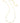 KENDRA SCOTT LILLIA CRS STRD GLD 160 Lillia Crystal Butterfly Gold Strand Necklace in White Crystal