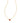 KENDRA SCOTT Mini Abbie Gold Satellite Short Pendant Necklace in Cranberry Illusion