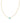 KENDRA SCOTT MINI ELISA STLT GLD 452Mini Elisa Gold Satellite Short Pendant Necklace in Mint Magnesite