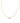 KENDRA SCOTT MINI ELISA STLT GLD 743 Mini Elisa Gold Satellite Short Pendant Necklace in Pink Opalite Crystal