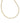 KENDRA SCOTT Nydia Gold Strand Necklace in White Crystal