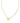 KENDRA SCOTT Pearl Gold Letter A Short Pendant Necklace in White Pearl