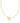 KENDRA SCOTT Pearl Gold Letter B Short Pendant Necklace in White Pearl