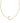 KENDRA SCOTT Pearl Gold Letter C Short Pendant Necklace in White Pearl