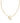 KENDRA SCOTT Pearl Gold Letter E Short Pendant Necklace in White Pearl